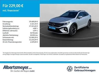 Usata VW Taigo R-line 150 CV (110 kW) 2025 Argento SUV
