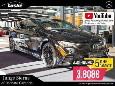 Gebraucht Mercedes EQE350 AMG line 214 kW (292 PS) 2024 Obsidianschwarz Limousine