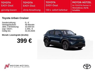Neu Toyota Urban Cruiser Active 105 kW (144 PS) 2026 Blau SUV