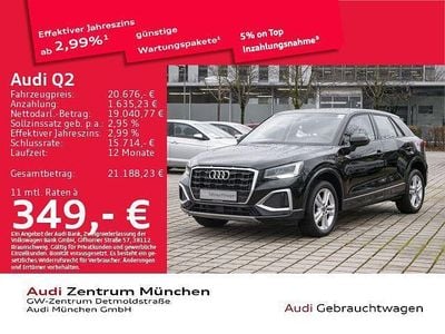 Schwarz Gebraucht 2022 Audi Q2 Advanced SUV | 20.167 € (Guter Preis)