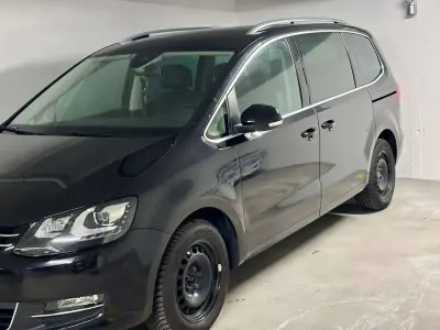 Brugt VW Sharan Highline 177 HK (130 kW) 2015 Sort MPV