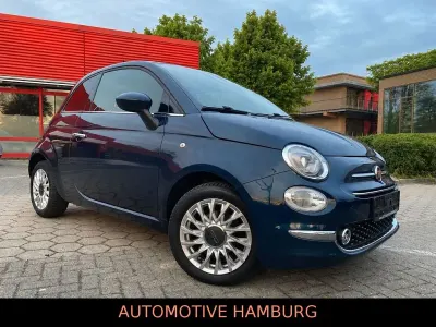 Gebraucht Fiat 500 69 PS (50 kW) 2017 Dipinto di blu blau Kleinwagen