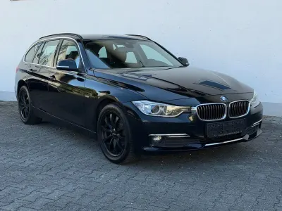Gebraucht BMW 320 Luxury Line 184 PS (135 kW) 2014 Schwarz Kombi