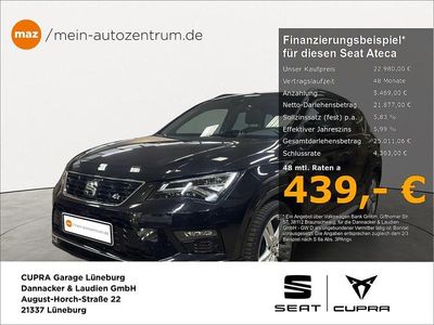 Brugt Seat Ateca 4Drive 190 HK (139 kW) 2019 Sort SUV
