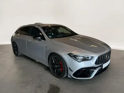 Gebraucht Mercedes CLA45 AMG Shooting Brake AMG 421 PS (309 kW) 2020 Silber Kombi