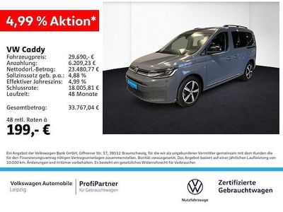 Gebraucht VW Caddy Dark Label 116 PS (85 kW) 2024 Grau Van / Kleinbus