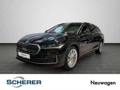 Neu Skoda Superb LAURIN & KLEMENT 204 PS (150 kW) 2025 Onyxschwarz metallic Kombi