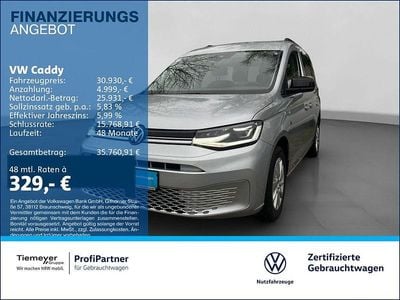 Silber Neu 2025 VW Caddy Life Van / Kleinbus | 29.830 € (Fairer Preis)
