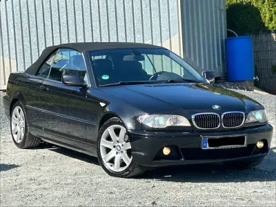 Gebraucht BMW 320 Cabriolet Sport Line 170 PS (125 kW) 2006 Schwarz Cabrio