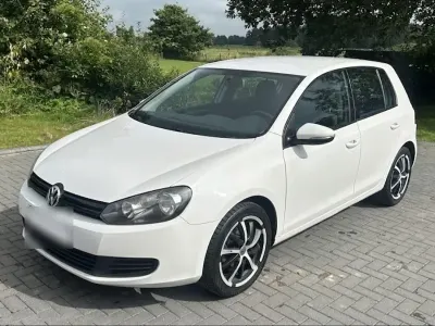 Gebraucht VW Golf VI Trendline 80 PS (58 kW) 2009 Weiß Kombi