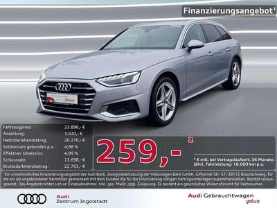 Silber Gebraucht 2023 Audi A4 Advanced Kombi | 23.890 € (Fairer Preis)