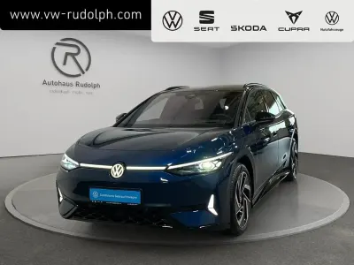 Brugt VW ID.7 GTX 250 kW (340 HK) 2025 Blå Stationcar