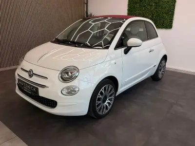 Używany Fiat 500C Lounge 86 KM (63 kW) 2018 Biały Kabriolet