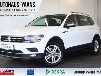 Gebraucht VW Tiguan Allspace Highline 150 PS (110 kW) 2021 Weiß SUV