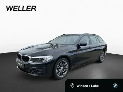 Begagnad BMW 520 Comfort Edition 190 HK (139 kW) 2019 Svart Kombi