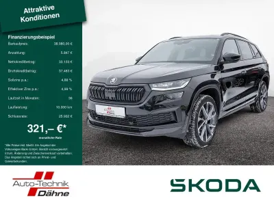 Brugt Skoda Kodiaq SportLine 239 HK (175 kW) 2022 Sort SUV