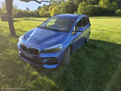 Gebraucht BMW 218 M Sport 140 PS (102 kW) 2019 Blau Van / Kleinbus