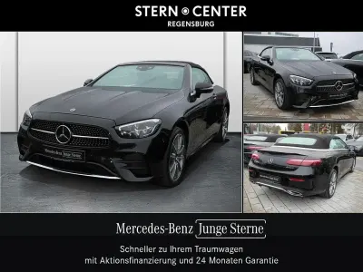 Gebraucht Mercedes E450 Urban 367 PS (269 kW) 2022 Metalliclack obsidianschwarz Cabrio