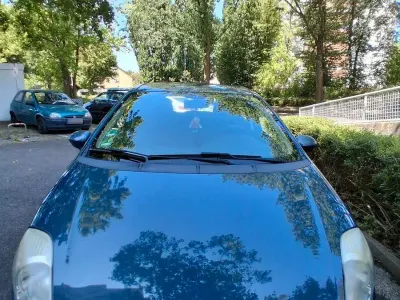 Gebraucht Fiat Grande Punto Active 77 PS (56 kW) 2008 Blau Kleinwagen