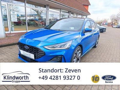 Gebraucht Ford Focus ST-Line X 116 PS (85 kW) 2024 Desert island blue Kombi