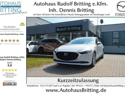 Gebraucht Mazda 3 Exclusive-Line 140 PS (102 kW) 2025 Weiß Limousine