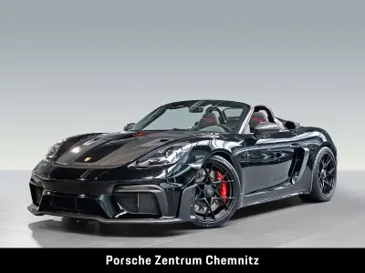 Neu Porsche 718 Spyder RS 500 PS (367 kW) 2026 Schwarz Cabrio
