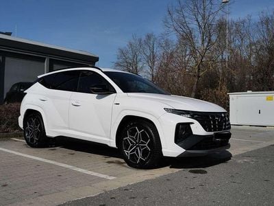 Gebraucht Hyundai Tucson N Line 179 PS (131 kW) 2023 Weiß SUV