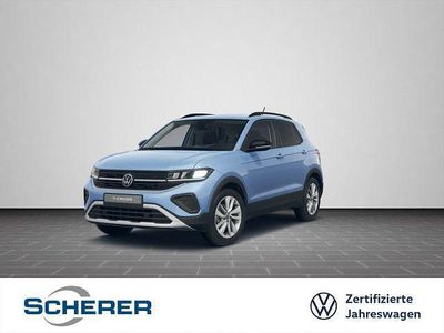 Gebraucht VW T-Cross Goal 95 PS (69 kW) 2025 Clear blue metallic SUV