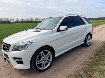 Gebraucht Mercedes ML350 258 PS (189 kW) 2013 Weiß SUV