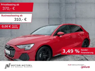 Brugt Audi A3 S-Line 116 HK (85 kW) 2025 Rød Sedan