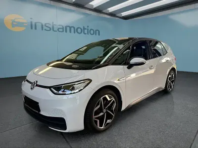 Gebraucht VW ID.3 Pro 150 kW (204 PS) 2021 Weiß Kleinwagen