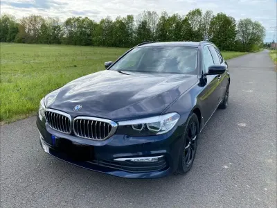 Gebraucht BMW 520 190 PS (139 kW) 2017 Blau Kombi