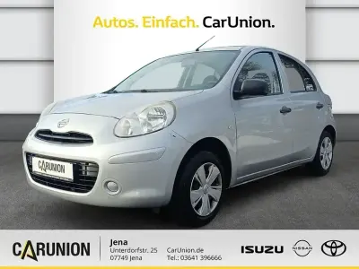 Brugt Nissan Micra Visia 80 HK (58 kW) 2013 Sølv Sedan
