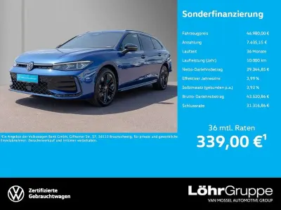 Gebraucht VW Passat R-line 272 PS (200 kW) 2025 Reef blue metallic Kombi