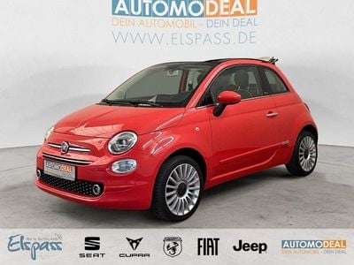 Gebraucht Fiat 500C Lounge 69 PS (50 kW) 2018 Corallo rot) (rot Cabrio