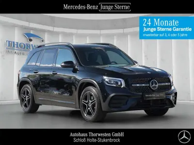 Gebraucht Mercedes GLB200 AMG line 150 PS (110 kW) 2023 Unilack nachtschwarz SUV