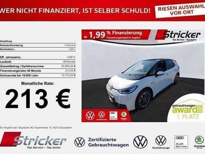 Gebraucht VW ID.3 Business 150 kW (204 PS) 2020 Weiß Kleinwagen