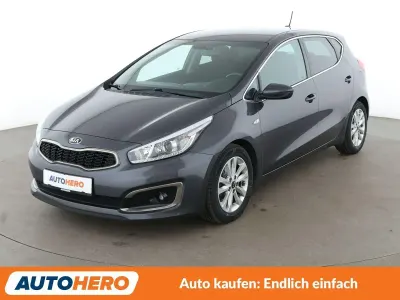 Gebraucht Kia Ceed DREAM-TEAM Edition 101 PS (74 kW) 2016 Grau Kleinwagen