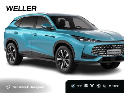 Neu MG HS Luxury 224 PS (164 kW) 2026 Arctic blue (blau) SUV