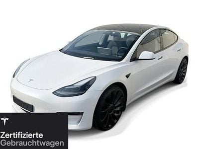 Gebraucht Tesla Model 3 Performance 377 kW (513 PS) 2021 Weiß Limousine