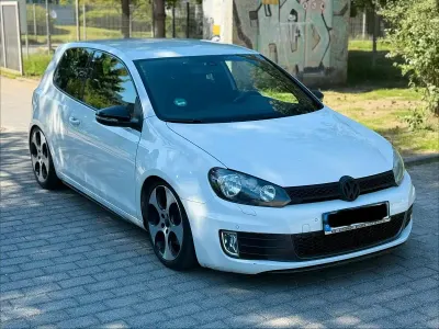 Gebraucht VW Golf VI GTI 211 PS (155 kW) 2009 Weiß Kleinwagen