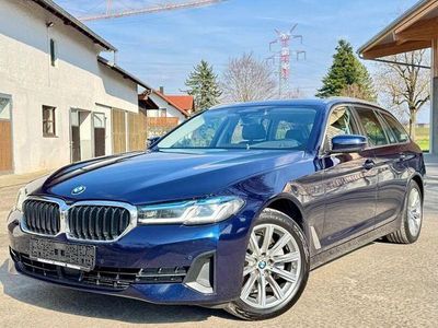 Usata BMW 520 Sport Line 190 CV (139 kW) 2020 Blu Station wagon