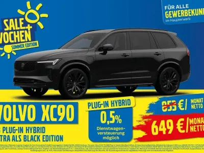 Neu Volvo XC90 Plus 407 PS (299 kW) 2026 Onyx black SUV
