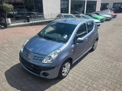 Gebraucht Nissan Pixo Acenta 68 PS (50 kW) 2009 Blau Kleinwagen
