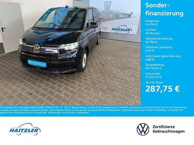 Gebraucht VW Multivan Life 150 PS (110 kW) 2024 Schwarz Van