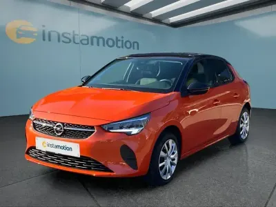 Usata Opel Corsa-e Edition 100 kW (136 CV) 2022 Arancione Utilitaria