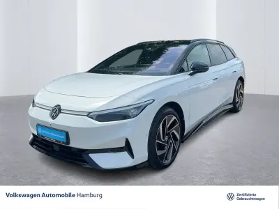 Gebraucht VW ID.7 Pro 210 kW (286 PS) 2025 Gletscherweiß metallic Kombi