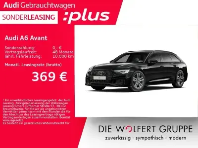 Gebraucht Audi A6 S-Line 204 PS (150 kW) 2025 Mythosschwarz metallic Kombi
