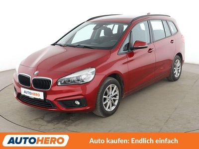 Gebraucht BMW 218 Gran Tourer Advantage 136 PS (100 kW) 2016 Rot Van / Kleinbus