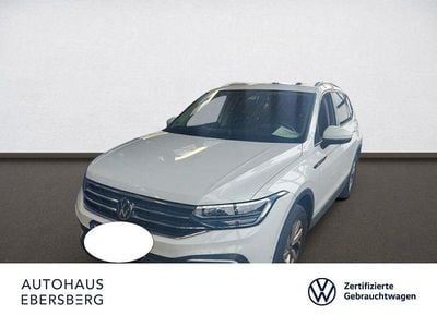 Gebraucht VW Tiguan Allspace Life 200 PS (147 kW) 2022 Weiß SUV